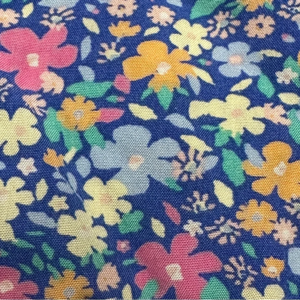 OshKosh B'gosh Girls Blue Floral Sundress Knee Length Spring Casual, 10